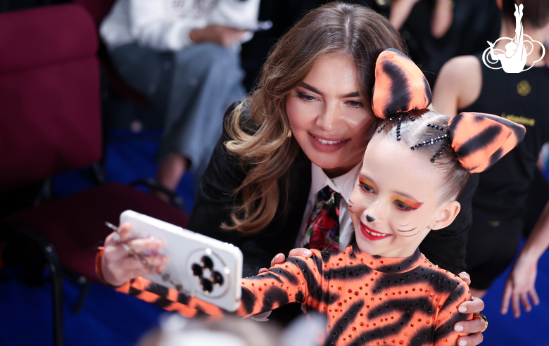 Олимпийская чемпионка Алина Кабаева на «Кубке сильнейших спортсменов Российской Федерации и Республики Беларусь»