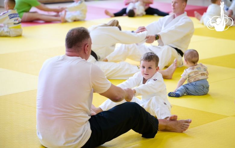 Участники фестиваля дзюдо