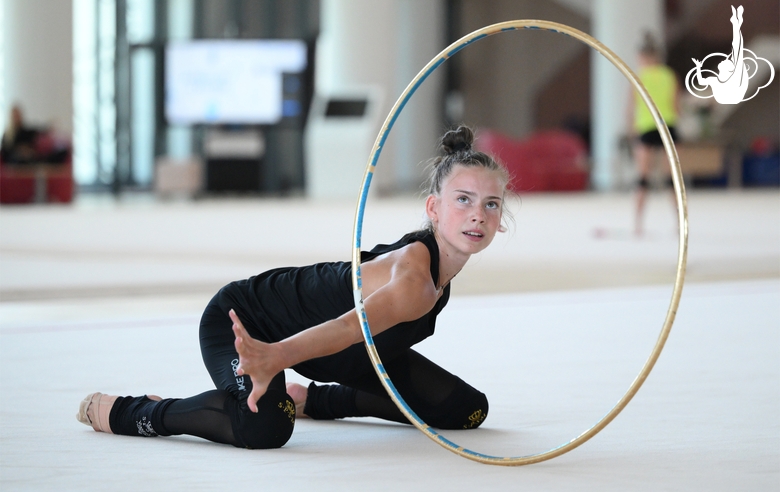 Анастасия Власенко во время восстановительных сборов в Академии