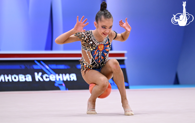 Ксения Савинова на всероссийском турнире «Кубок "Небесная грация"»