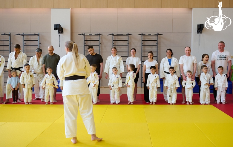 Участники фестиваля дзюдо