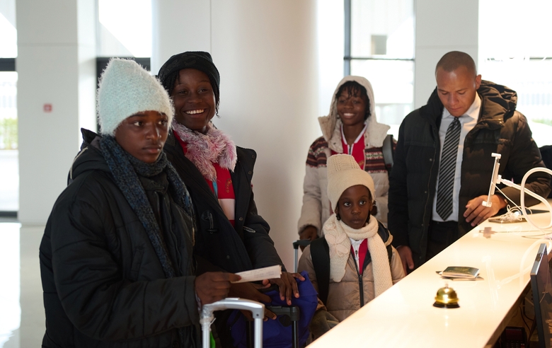 Гимнастки из Республики Конго приехали в Академию