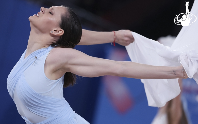 Дарья Трубникова на церемонии открытия