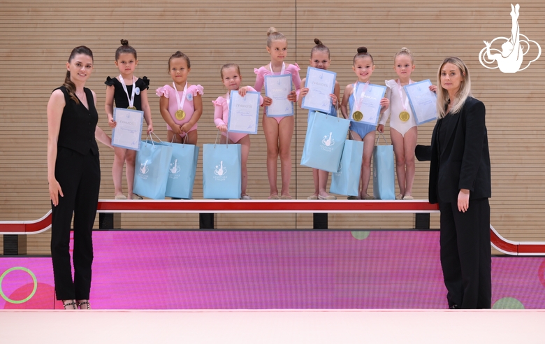 Церемония награждения на турнире «мАлинка»