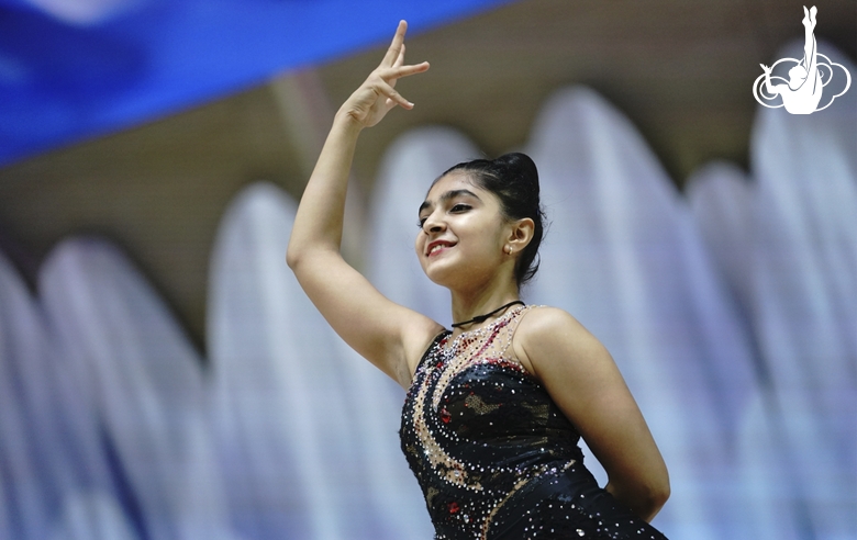 Лайф Адлакха (Индия) на турнире «Небесная грация»