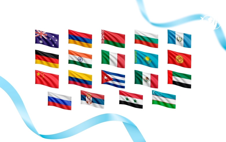 Спасибо всем странам — участницам «Небесной грации» — 2023!