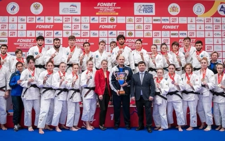В Екатеринбурге завершился чемпионат России по дзюдо