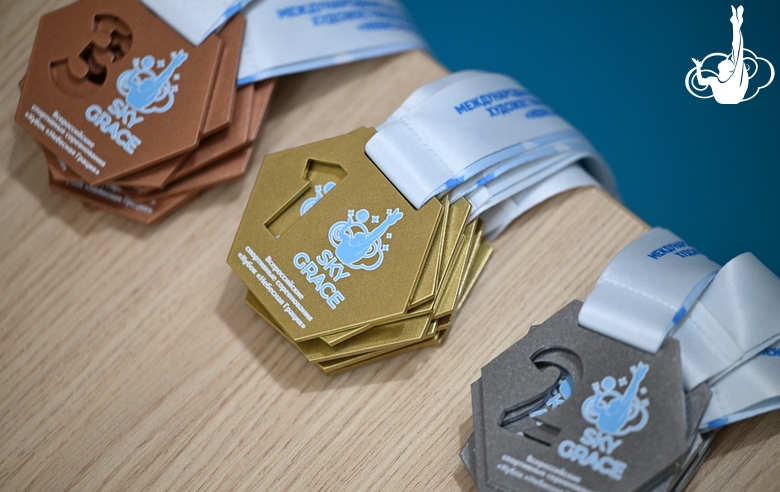 Медали всероссийского турнира «Кубок "Небесная грация"»