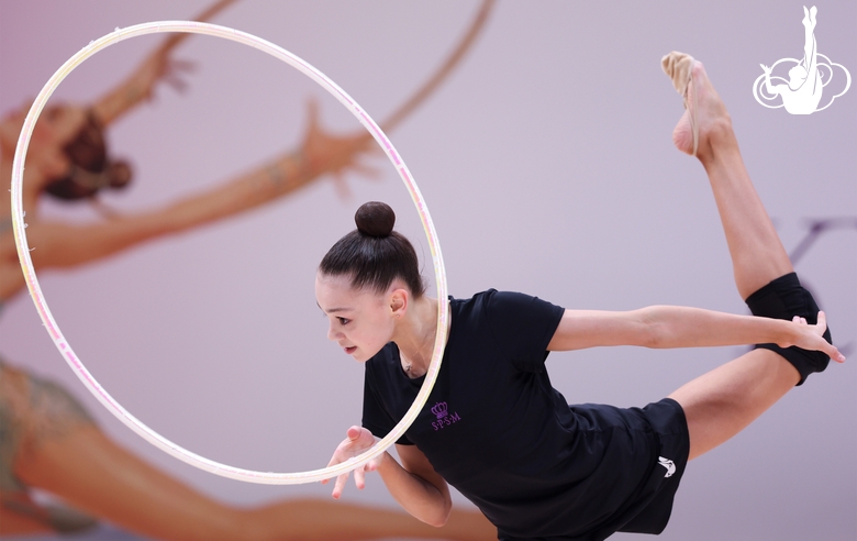 Ульяна Янус во время опробования на втором этапе «Кубка сильнейших»