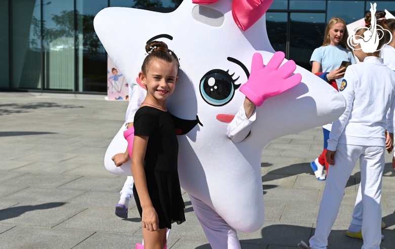 Участница отбора в Академию в первый день отбора