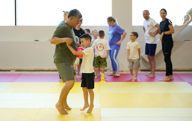 Участники фестиваля дзюдо