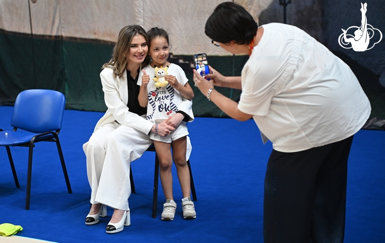 Олимпийская чемпионка Алина Кабаева на Играх стран БРИКС в Казани