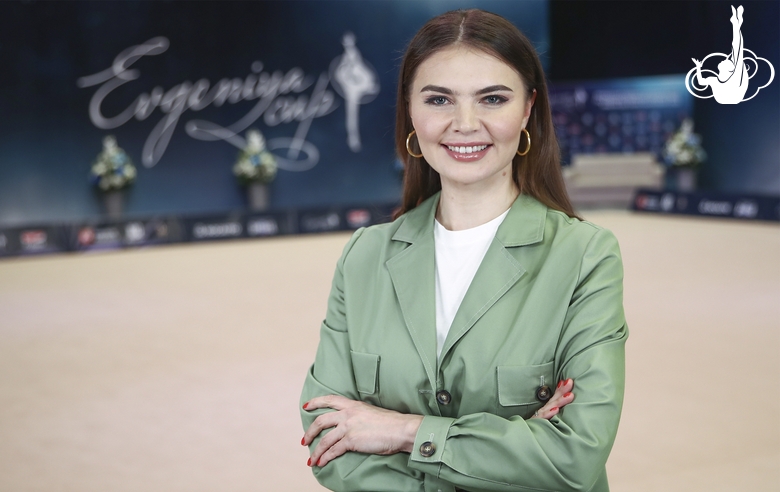 Алина Кабаева на турнире EVGENIYA CUP