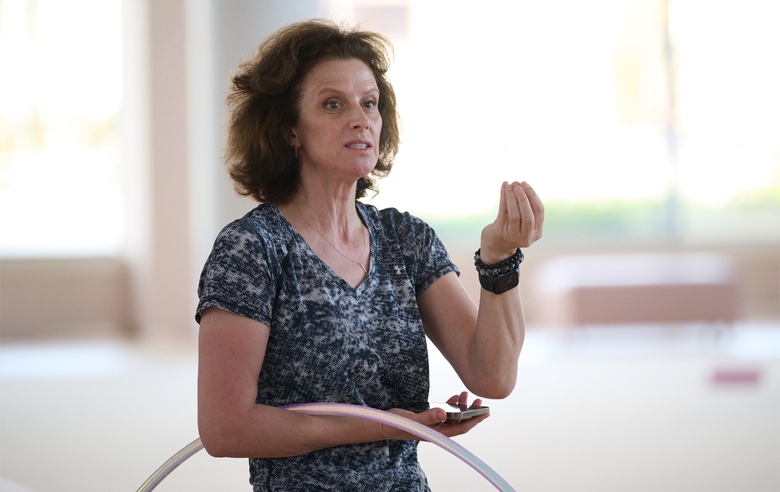 Старший тренер сборной России Марина Говорова во время восстановительных сборов в Академии