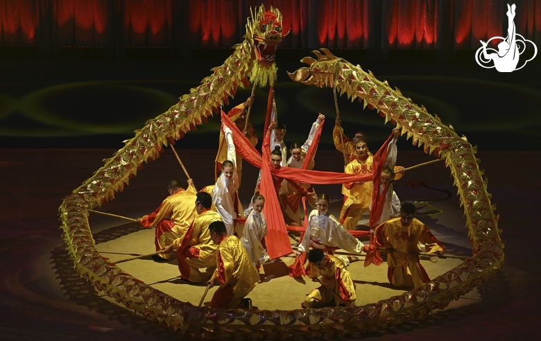 Номер «Дракон» на гала-концерте