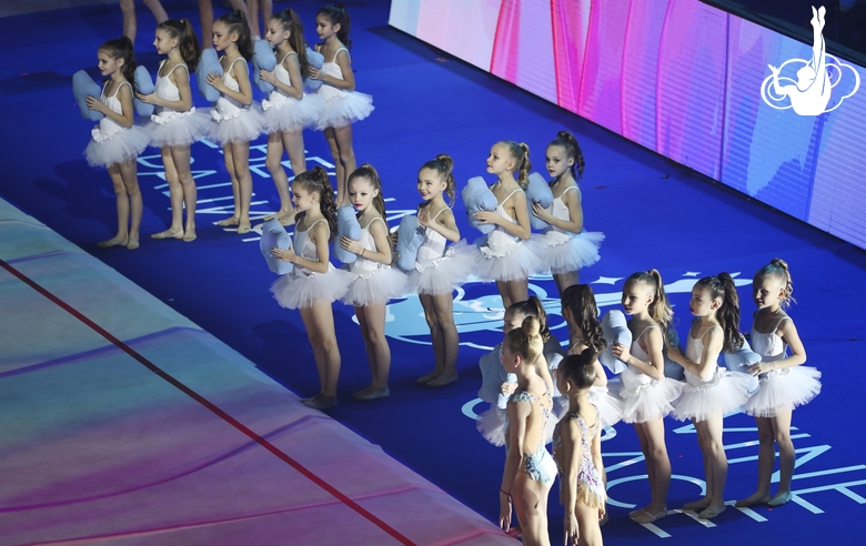 Показательное выступление на закрытии турнира «Небесная грация»-2021