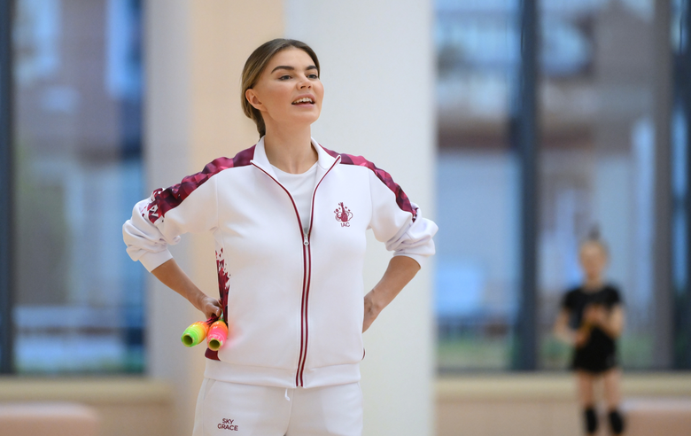 21 мая 2025 года. Олимпийская чемпионка Алина Кабаева на тренировке в Академии