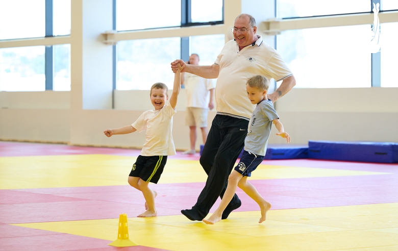 Участники фестиваля дзюдо