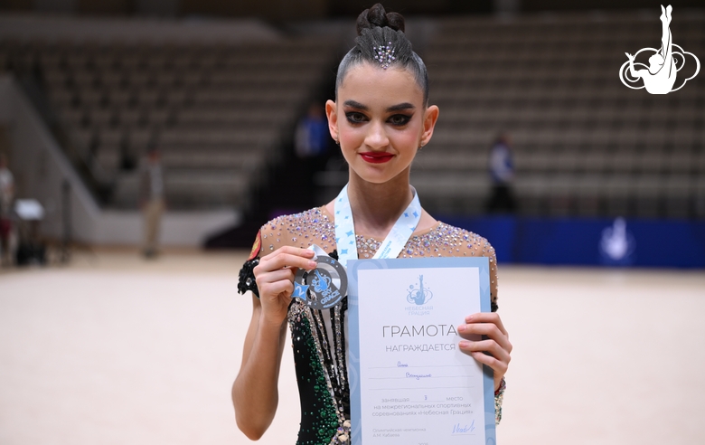 Анна Вакуленко после церемонии награждения