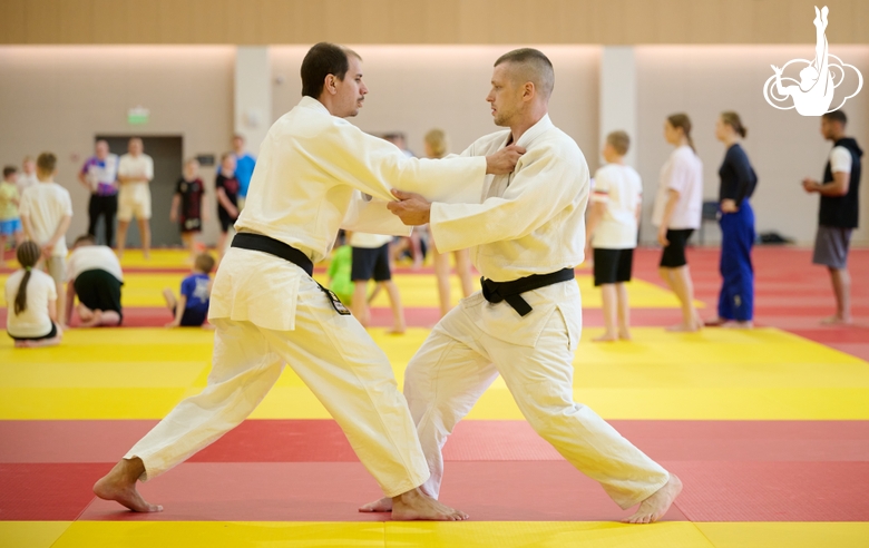 Участники фестиваля дзюдо