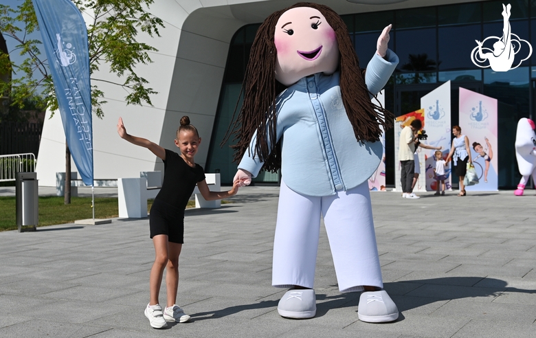 Участница отбора в Академию в первый день отбора