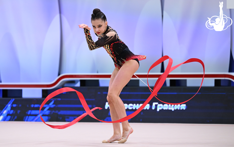 Результаты финала многоборья по программе мастеров спорта на всероссийских соревнованиях «Кубок "Небесная грация"»