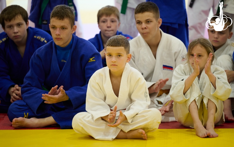 Участники фестиваля дзюдо