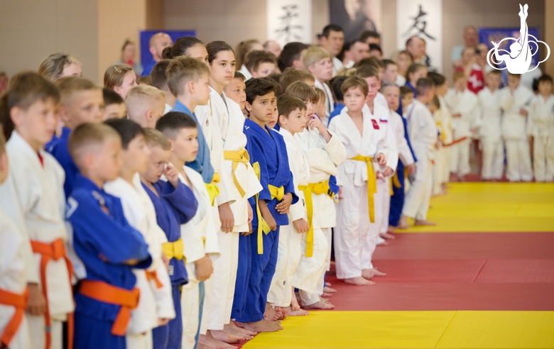 Участники фестиваля дзюдо