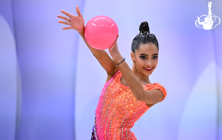 Анастасия Попова на всероссийском турнире «Кубок "Небесная грация"»