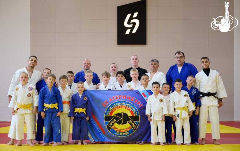 Участники фестиваля дзюдо