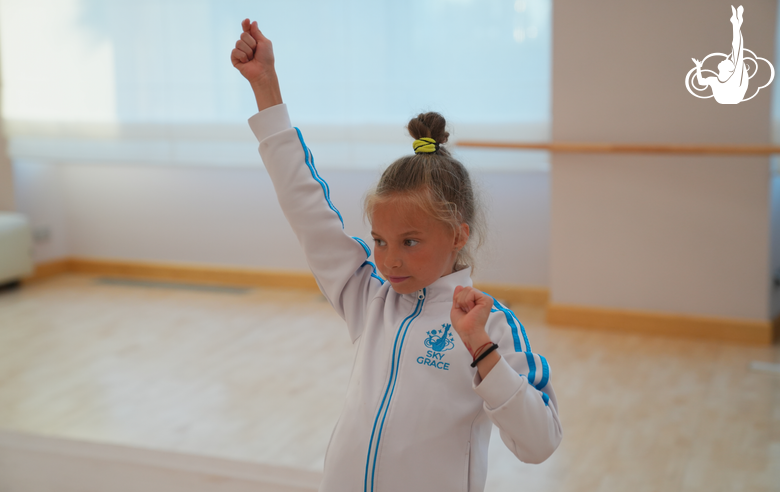 Лия Родионова на мастер-классе от ведущего педагога студии танца Аллы Духовой TODES Ольги Прониной