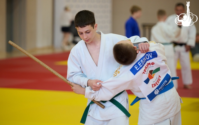 Участники фестиваля дзюдо