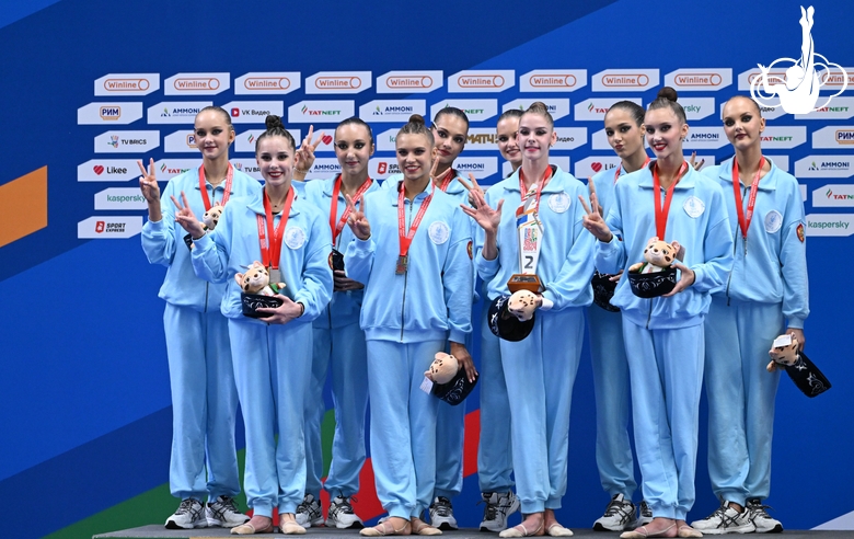 Команда сениорок «Небесной грации» на Играх стран БРИКС