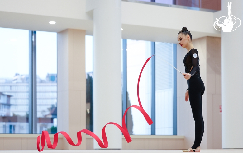 Мария Борисова готовится к выступлению