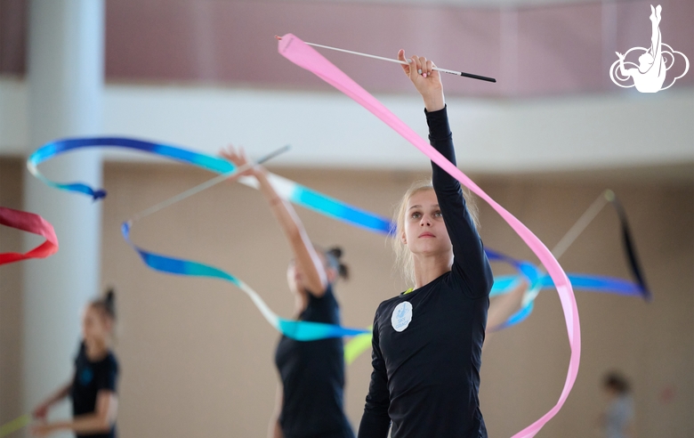 Кира Прынь во время восстановительных сборов в Академии