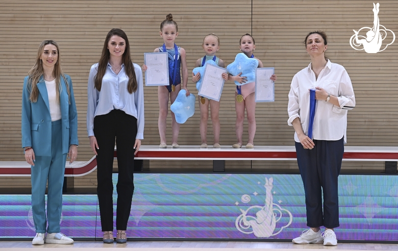 Церемония награждения на турнире «мАлинка»