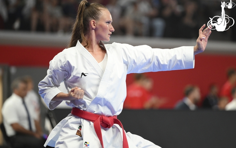 Участница международного турнира по каратэ RUSSIA OPEN в Академии единоборств