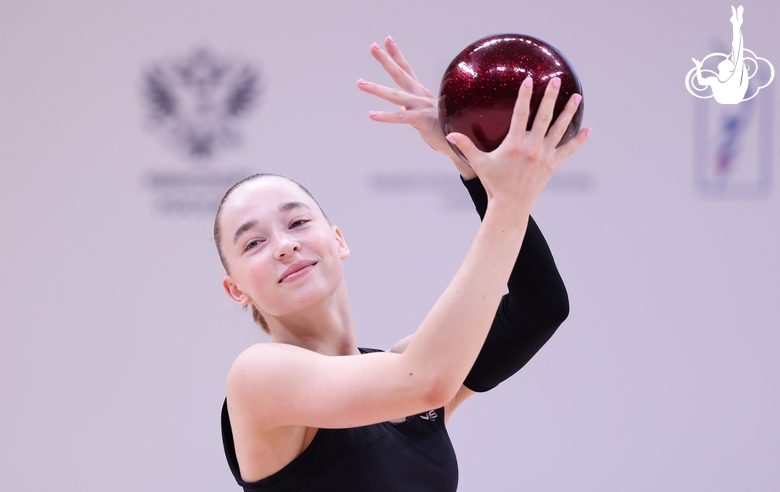Владислава Шаронова во время опробования на втором этапе «Кубка сильнейших»