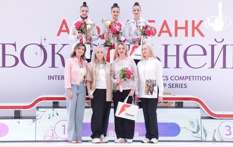 Лучшие гимнастки второго этапа «Кубка сильнейших» по программе сениорок