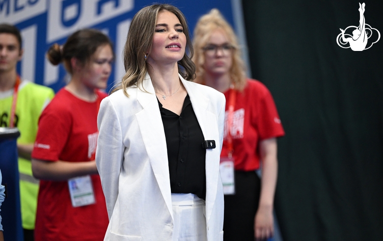 Олимпийская чемпионка Алина Кабаева на Играх стран БРИКС в Казани