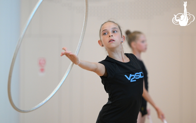 София Ильтерякова во время восстановительных сборов в Академии