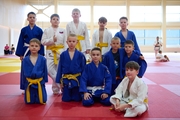 Участники фестиваля дзюдо