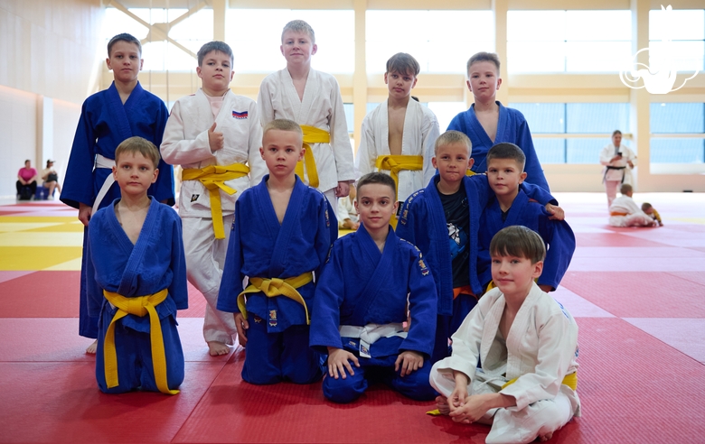 Участники фестиваля дзюдо