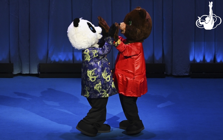 Талисманы международного турнира «Небесная грация» — 2023