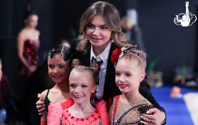 Олимпийская чемпионка Алина Кабаева на «Кубке сильнейших спортсменов Российской Федерации и Республики Беларусь»