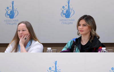 В Академии прошла контрольная тренировка с олимпийской чемпионкой Алиной Кабаевой