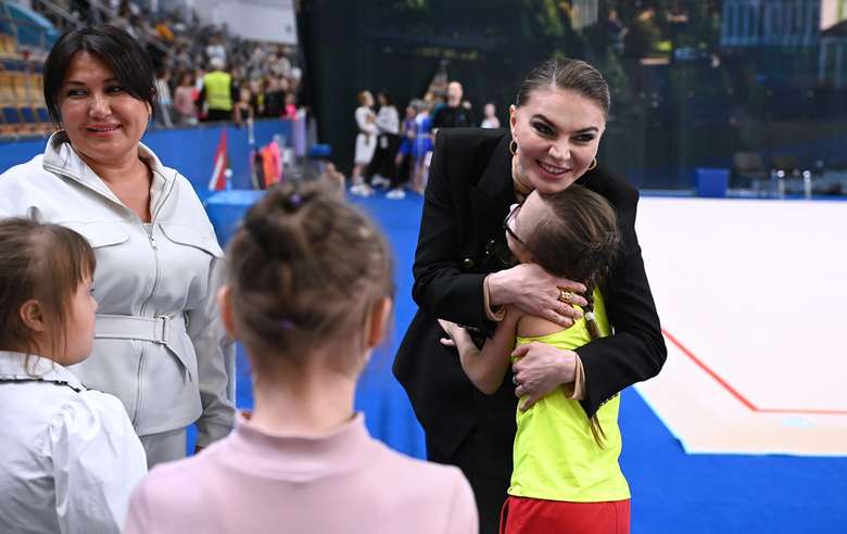 4 апреля 2025 года. Олимпийская чемпионка Алина Кабаева — на первенстве России в Казани