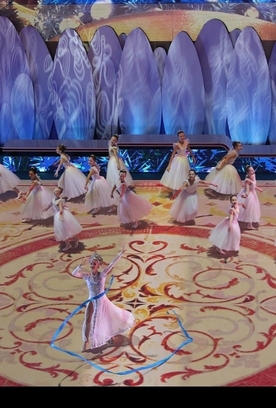 Прямая трансляция турнира по художественной гимнастике «Небесная грация»