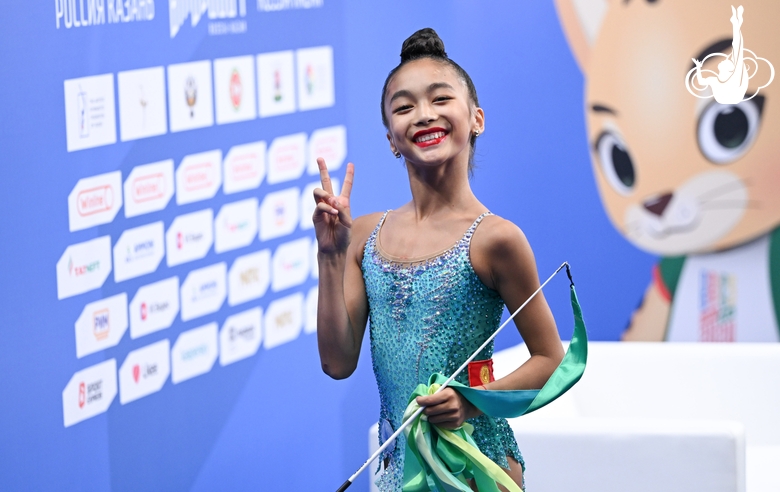 Асель Арапова после выступления