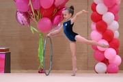 Юная гимнастка на турнире «мАлинка»